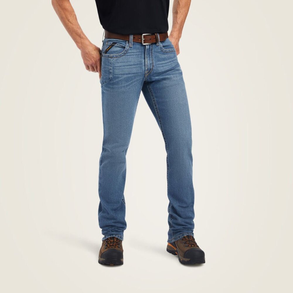 Ariat Rebar M4 Low Rise DuraStretch Edge Boot Cut Jean 33/32